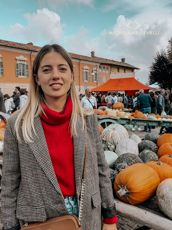 Michela alla fiera della zucca