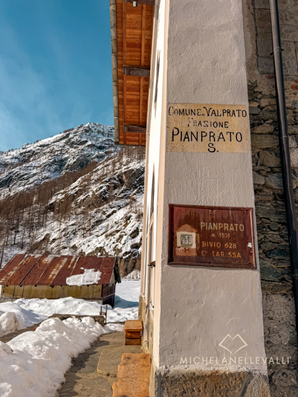 scritta Piamprato