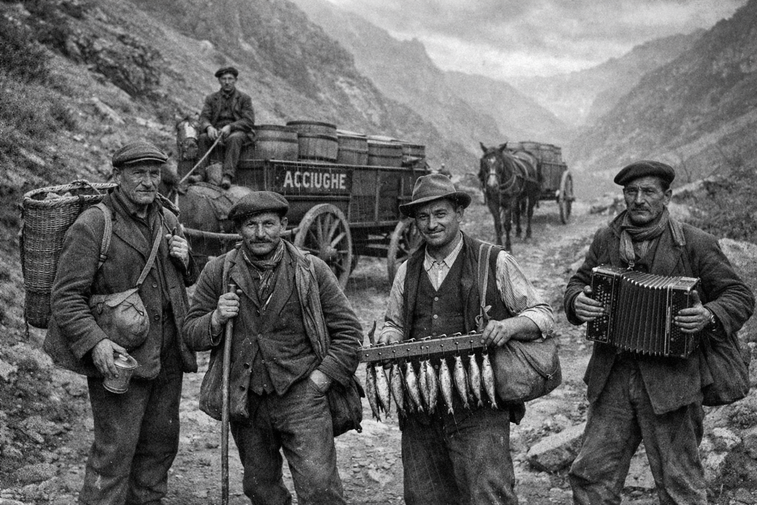 Los anchoeros del Valle Maira: el oficio que unía las montañas con el mar